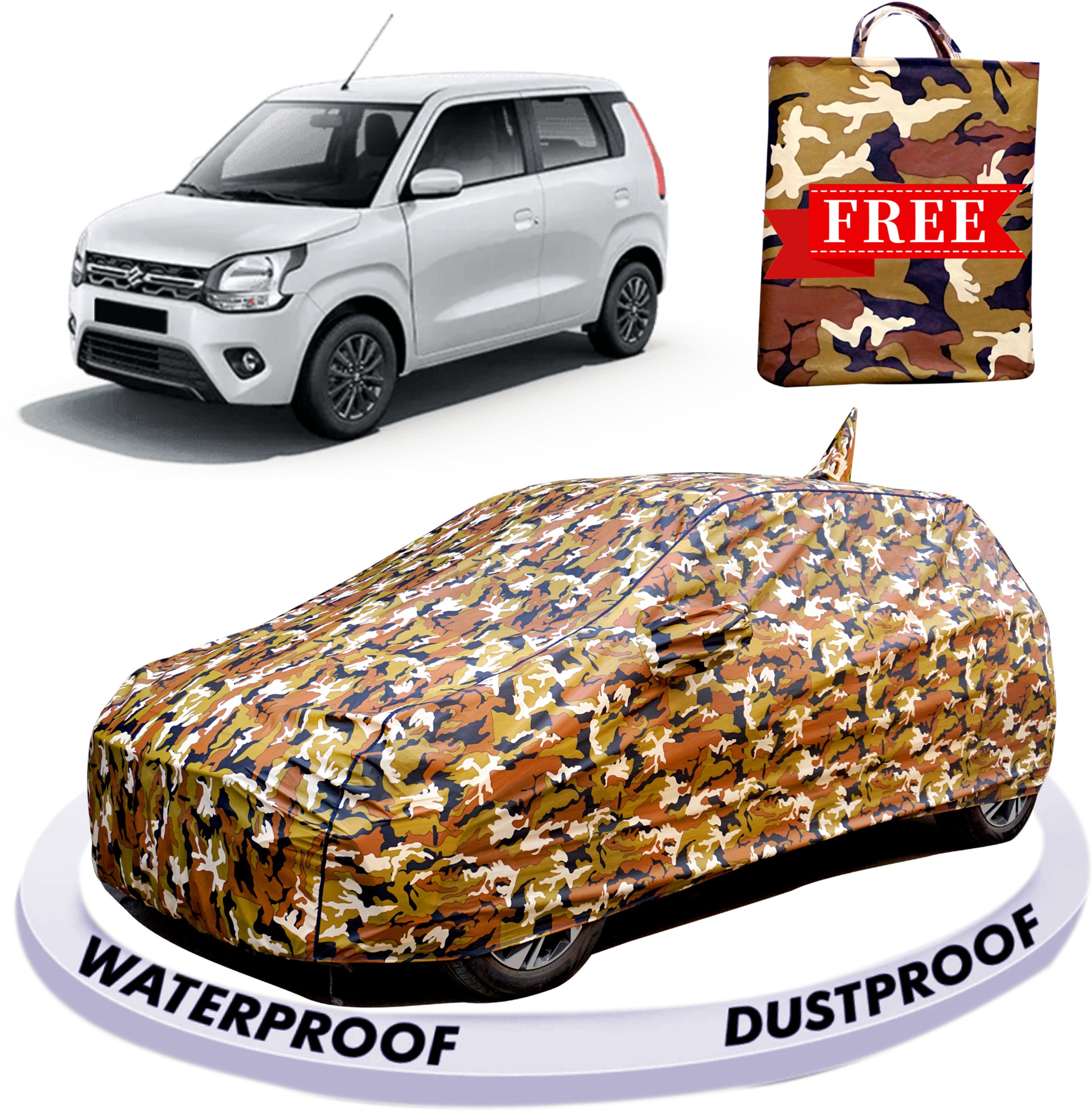 Maruti Wagon R, Wagon R 1.1L 16V, Wagon R AMT VXI, Wagon R LXI CNG Optional, Wagon R AMT VXI, Wagon R LXI CNG, Wagon R LXI Petrol, Wagon R MPV, Wagon R VXI 1.2 Petrol, Wagon R VXI Petrol, Wagon R ZXI AMT 1.2 Petrol Body Cover-image-10