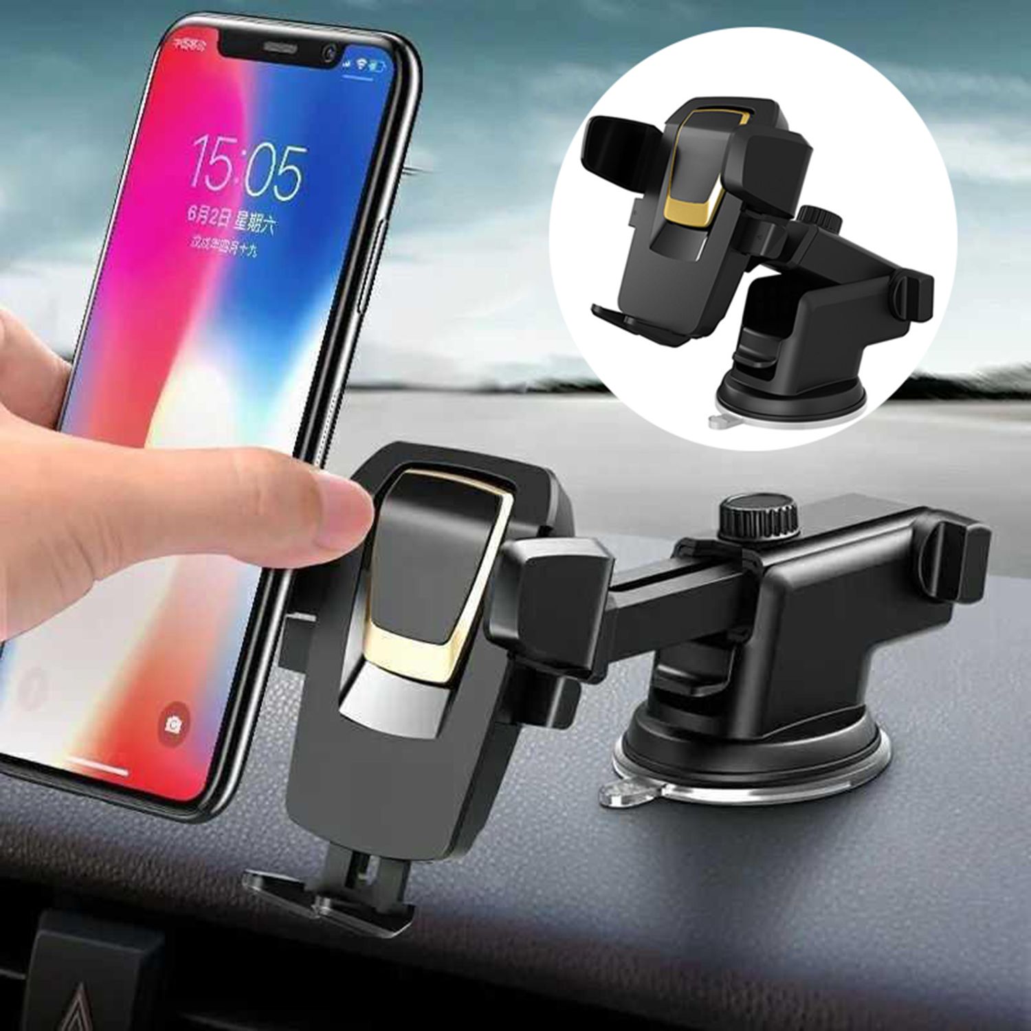 spiaty Car Mobile Holder for Dashboard-picture-8