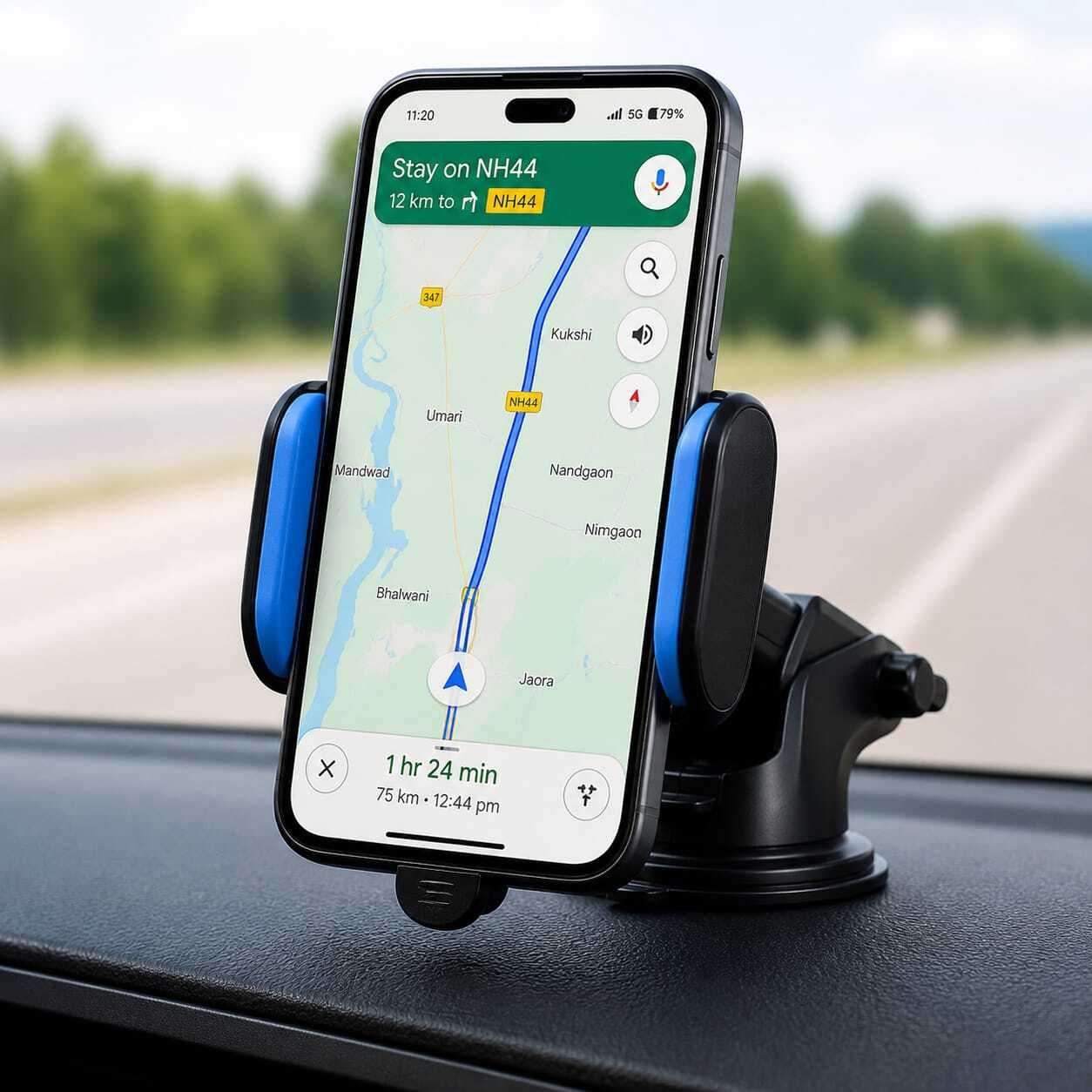 Car Mobile Holder for AC Vent, Anti-slip, CD Slot, Clip, Dashboard, Headrest, Magnetic, Steering, Windshield-image-18