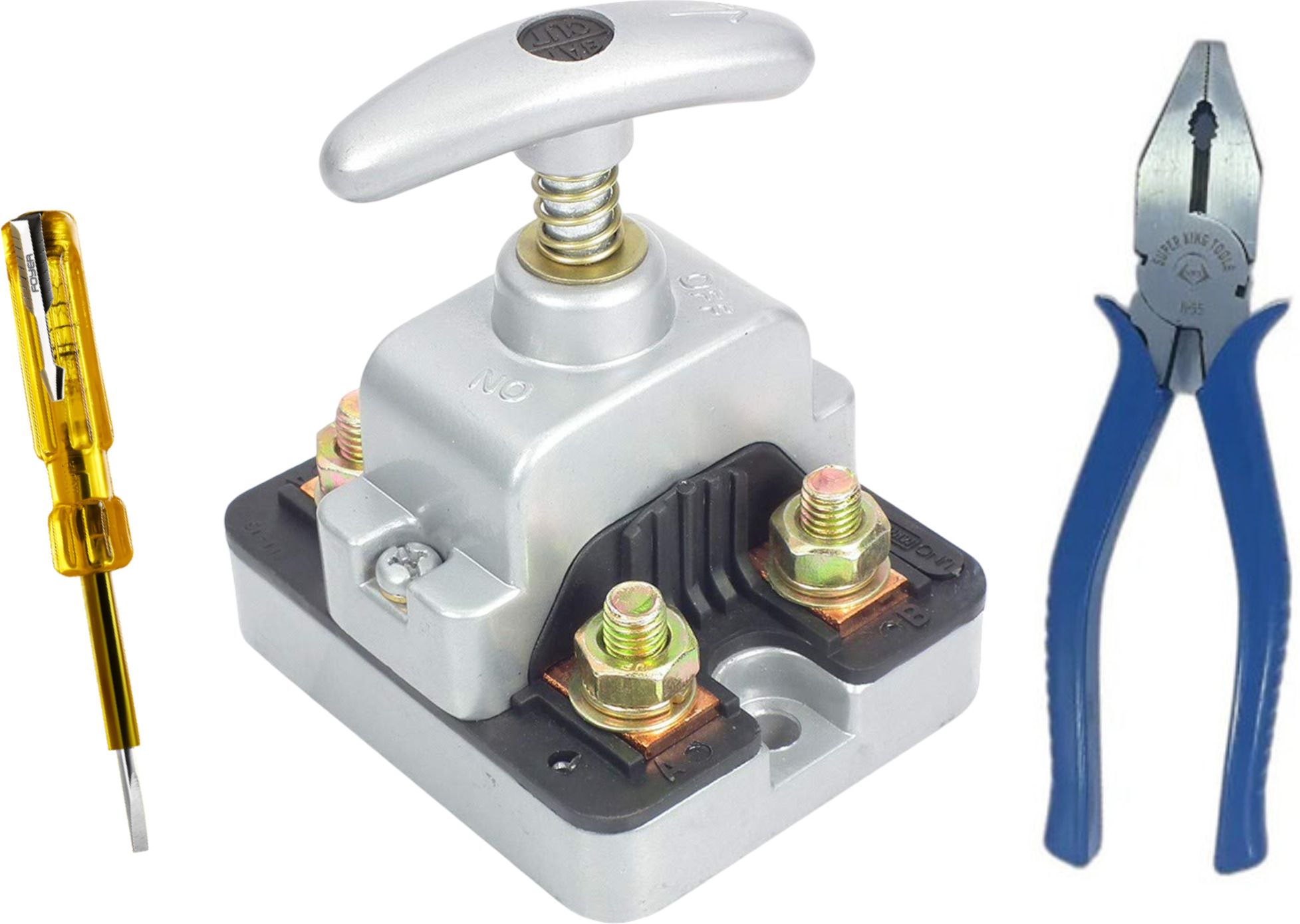 toolbux TD-4001 Car Power Isolation Switch with Dash Mount Panel 12V Battery 1 Car Dash Switch Panel-picture-17