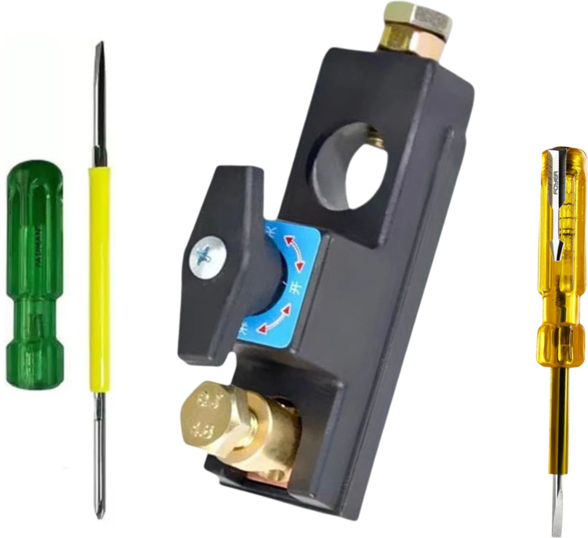 toolbux 12V-48V Battery Shut Off Switch Master Isolator for Auto Truck RV Marine Use 1 Car Dash Switch Panel-picture-41
