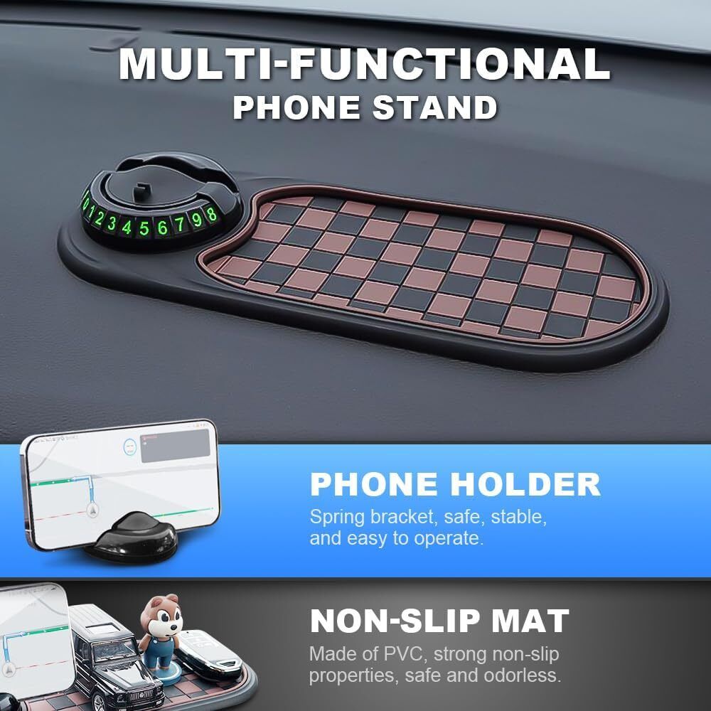 chromoto Premium Car Anti Slip Mat Premium Car Anti Slip Mat Car Dashboard Cover-picture-27
