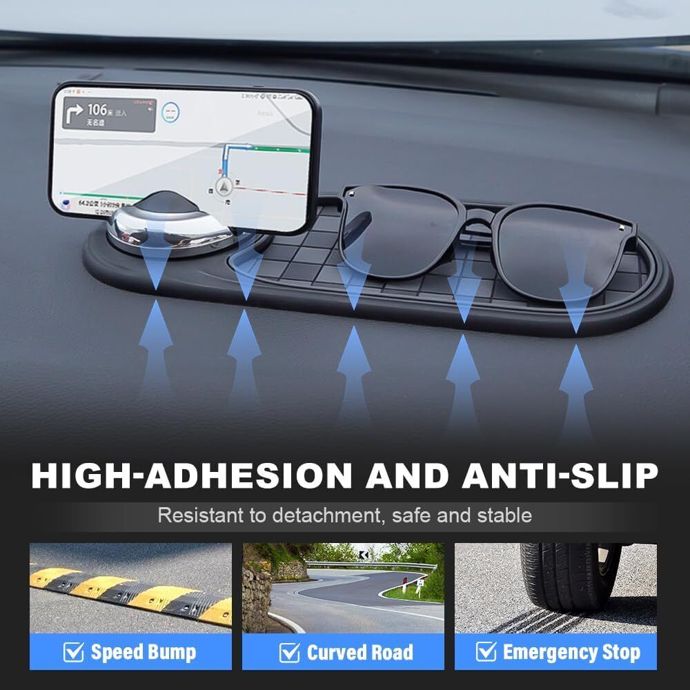 chromoto Premium Anti Slip Phone Mat for Car Dashboard Premium Anti Slip Phone Mat for Car Dashboard Car Dashboard Cover-picture-48