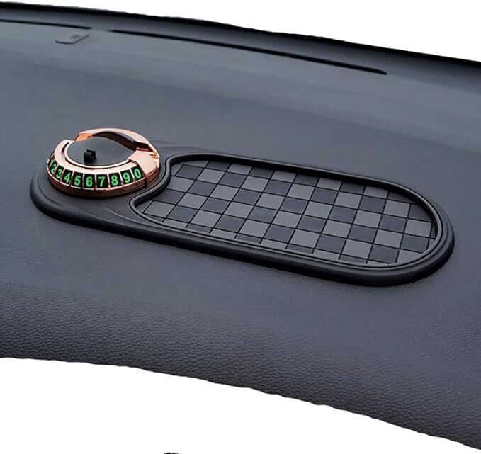 chromoto 3 in 1 Rotatable Non-Slip Vehicle Dashboard Mat with Phone Holder 3 in 1 Rotatable Non-Slip Vehicle Dashboard Mat with Phone Holder Car Dashboard Cover-picture-33