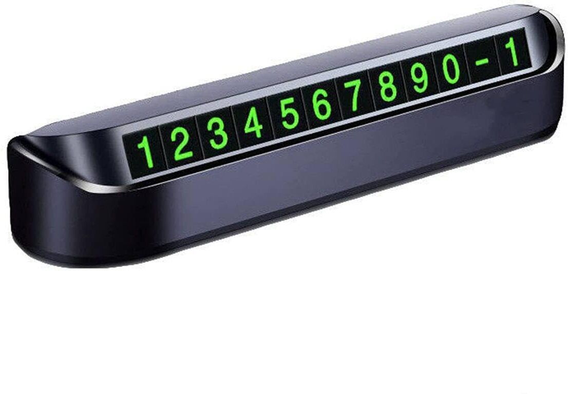 Car Parking Number Car Parking Phone Number Telephone Number Plate Car Dashboard Cover