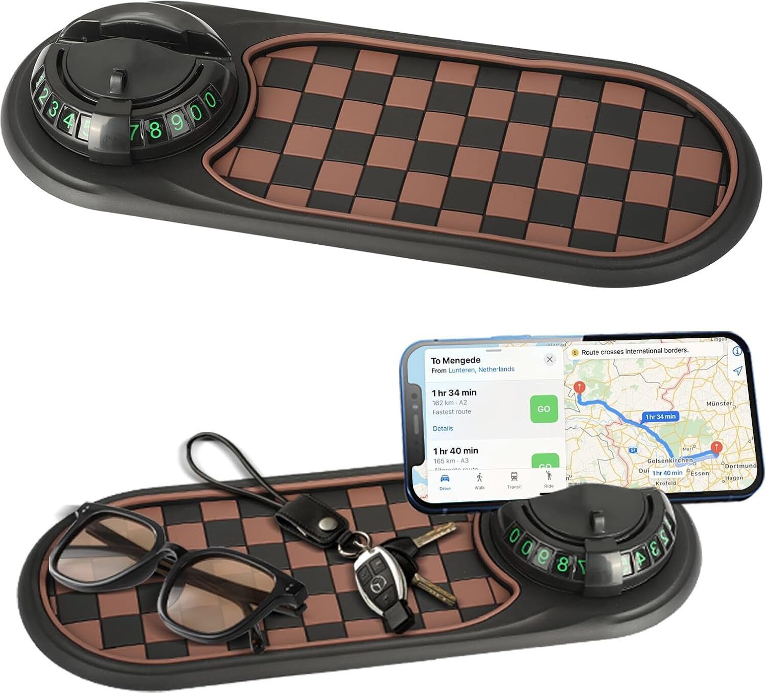 chromoto Universal Multifunction Car Anti-Slip Mat Universal Multifunction Car Anti-Slip Mat Car Dashboard Cover-picture-22
