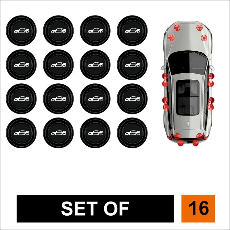kelenate Set of 16 Car Door Soundproof Noise Reducer Rubber For Car Car Door Panel-picture-12
