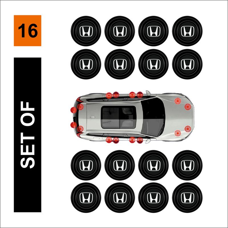 Set of 16 CAR DOOR SHOCK ABSORBER For Honda Car Door Panel