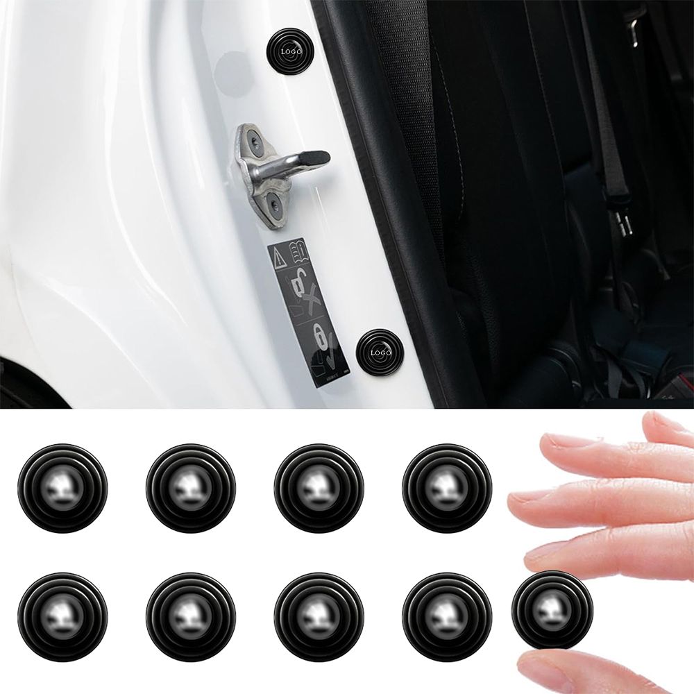 Car Door Shock Absorber Protector Sound Proof Rubber Guard Accessories SKODA Car Door Panel