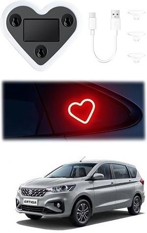 Heart Shaped Ambient Light with Solar & USB Charging Maruti Suzuki Ertiga 2025 Car Fancy Lights-image-48