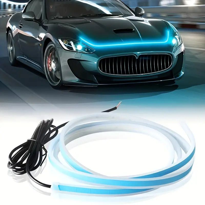dwiza enterprise Car LED Hood Light Strip Flexible Running Daytime Universal Car Light Car Fancy Lights-picture-24