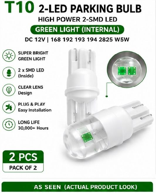 proedition T10 W5W 2SMD 5630 Ceramic LED Bulb Green 12V Instrument Pack 2X292 Car Fancy Lights-picture-21