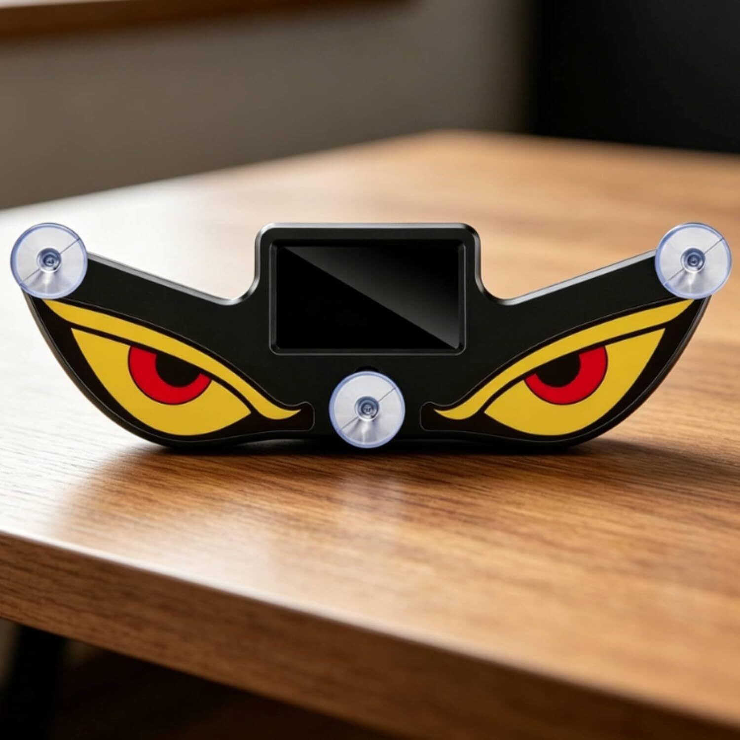 Solar Devil Eye Car Rear Window Light Triangle Shape Energy LED Warning Light Car Fancy Lights-image-5