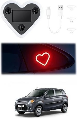 Heart Shaped Ambient Light with Solar & USB Charging Maruti Suzuki Alto 800 2020 Car Fancy Lights-image-47