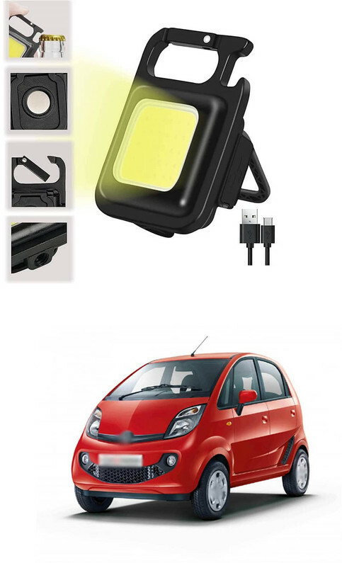 lovmoto Small LED Flashlight COB Rechargeable Keychain Q381 LED Lantern image 1