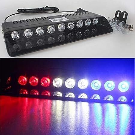 9 LED Police Flasher Dash Light Car LED Light04 Car Fancy Lights-image-46