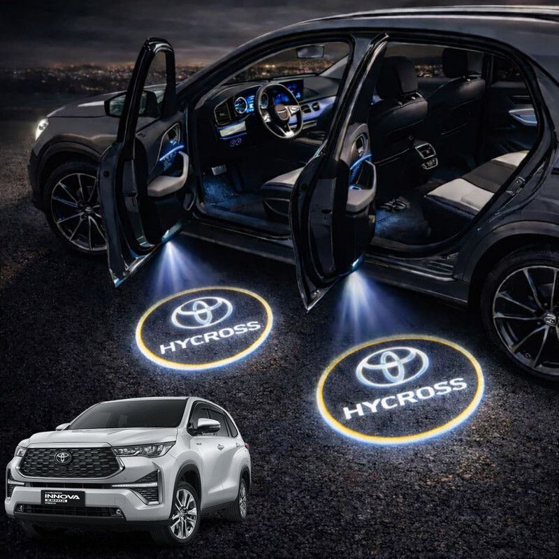 LED Ghost Shadow Light for Toyota Hycross Door Logo Projector Car Fancy Lights-image-43