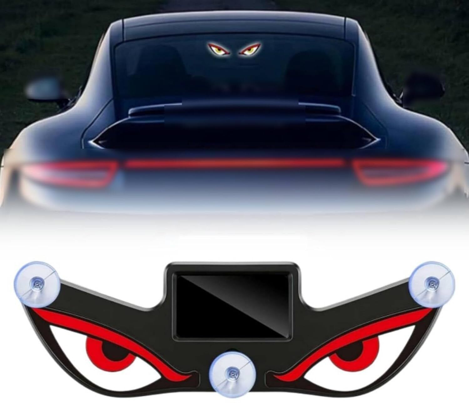 mivo Solar Devil Eye Light for Night Driving, Y1 Solar Devil Eye Car Fancy Lights-picture-18