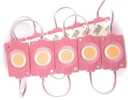 10 Pc Coin Led Module Light For Bikes Scooters Cars EV Etc ( 12 Volt Pink ) Car Fancy Lights-image-22