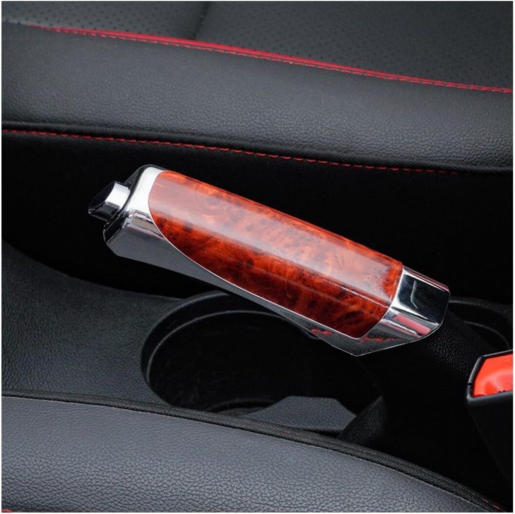 Premium Car Handbrake Cover Car Handbrake Grip (Silky Brown) Car Handbrake Grip Car Handbrake Grip