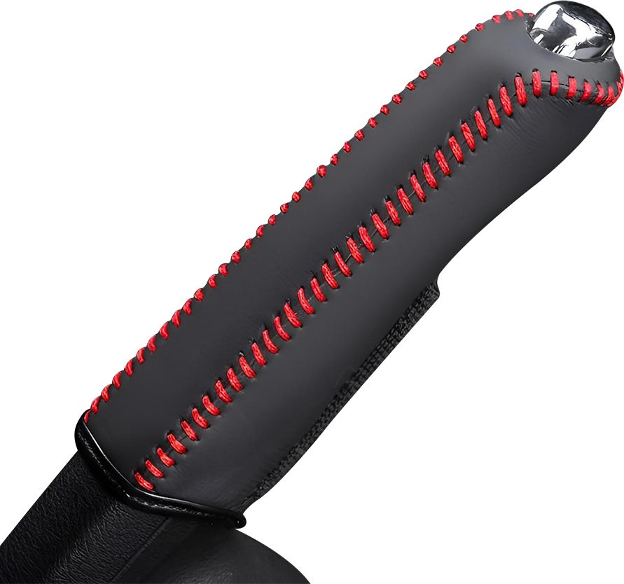 sthira Car Handbrake Cover PU Leather Car Handbrake Grip-picture-16