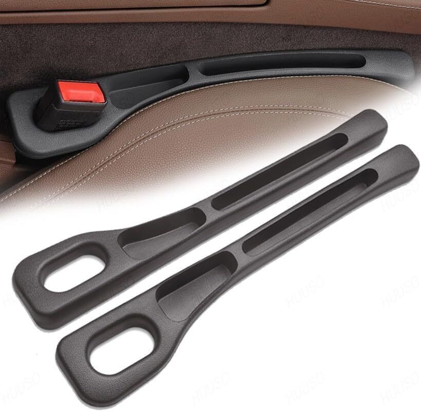 Car Seat Gap Filler EVA Car Organizer Gap Filler Between Seat and Console Car Side Seat Catcher