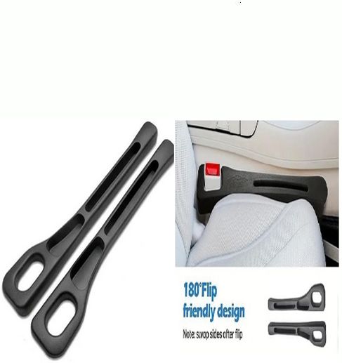 Car Seat Gap Filler Organizer Black Console Storage Pack of 2 X31 Car Multi Pocket-image-25