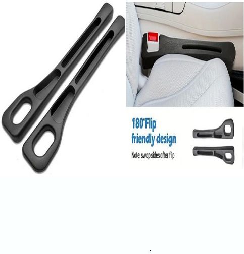 Car Seat Gap Filler Organizer Black Console Storage Pack of 2 X422 Car Dashboard tray-image-29