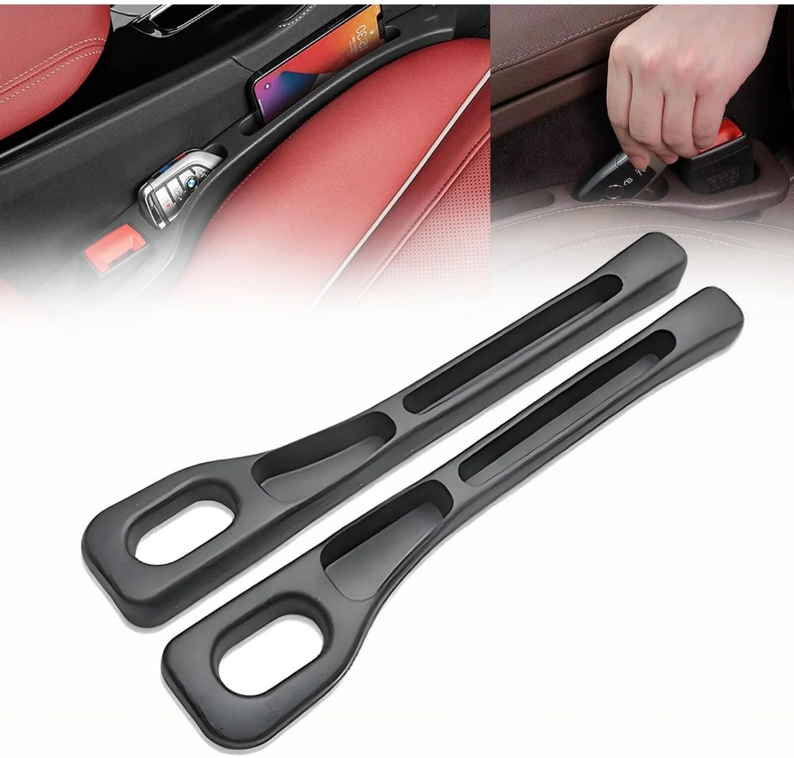 cartman Black Gap Filler Car Side Seat Catcher-picture-15