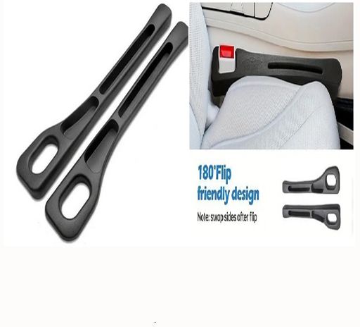 Car Seat Gap Filler Organizer Black Console Storage Pack of 2 X60 Car Side Seat Catcher-image-37