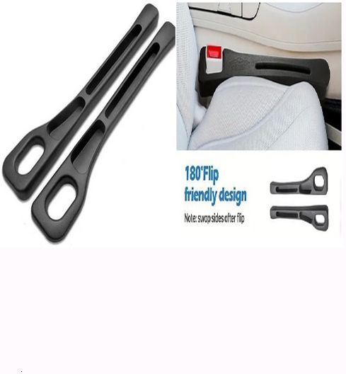 proedition Car Seat Gap Filler Organizer Black Console Storage Pack of 2 X278 Car Single Pocket-picture-24