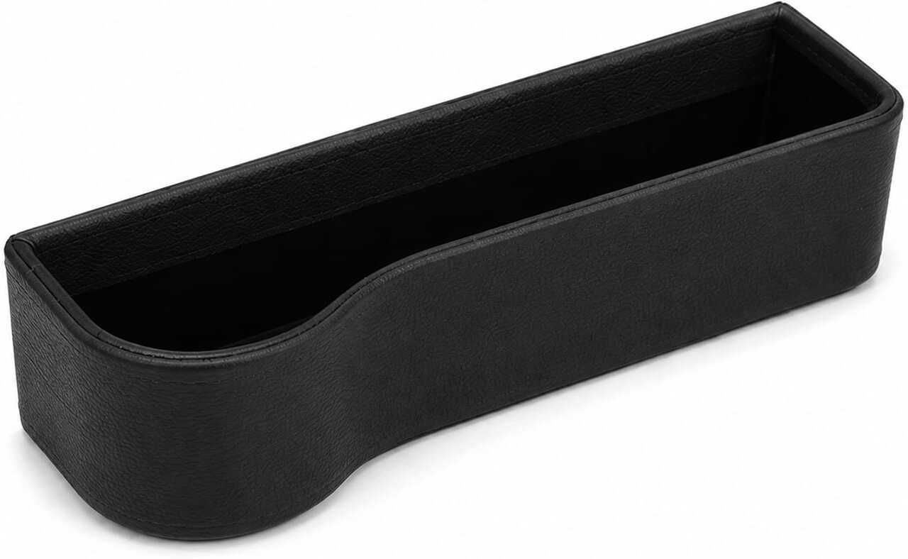 Car Seat Gap Filler Organizer Car Seat Organizer Leather Gap Storage Box for Car Car Side Seat Catcher-image-36