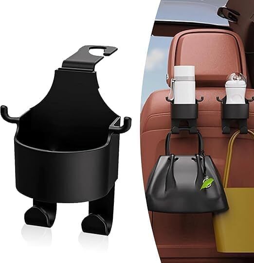 3 in 1 Multi-Functional Hook for Car Seat Car Bottle Holder-image-32