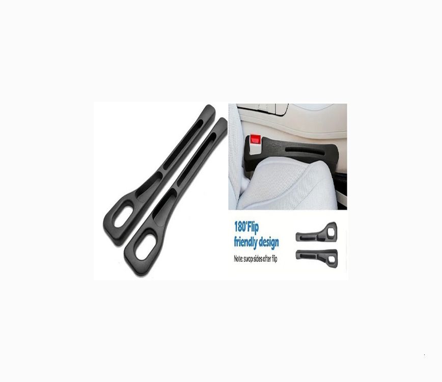 Car Seat Gap Filler Organizer Black Console Storage Pack of 2 X383 Car Single Pocket-image-42