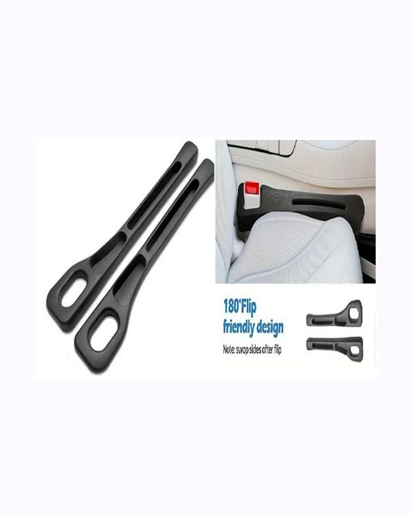 prtek Car Seat Gap Filler Organizer Black Console Storage Pack of 2 X53 Car Side Seat Catcher-picture-44