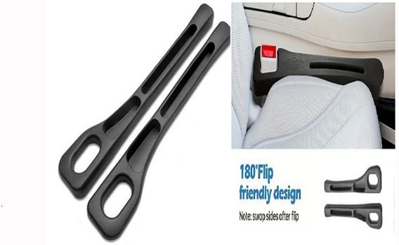 xzrtz Car Seat Gap Filler Organizer Black Console Storage Pack of 2 X432 Car Single Pocket-picture-21