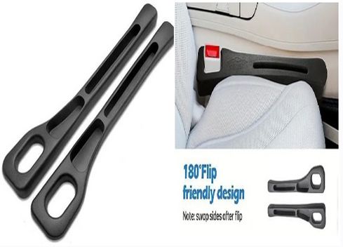 prtek Car Seat Gap Filler Organizer Black Console Storage Pack of 2 X19 Car Single Pocket-picture-18
