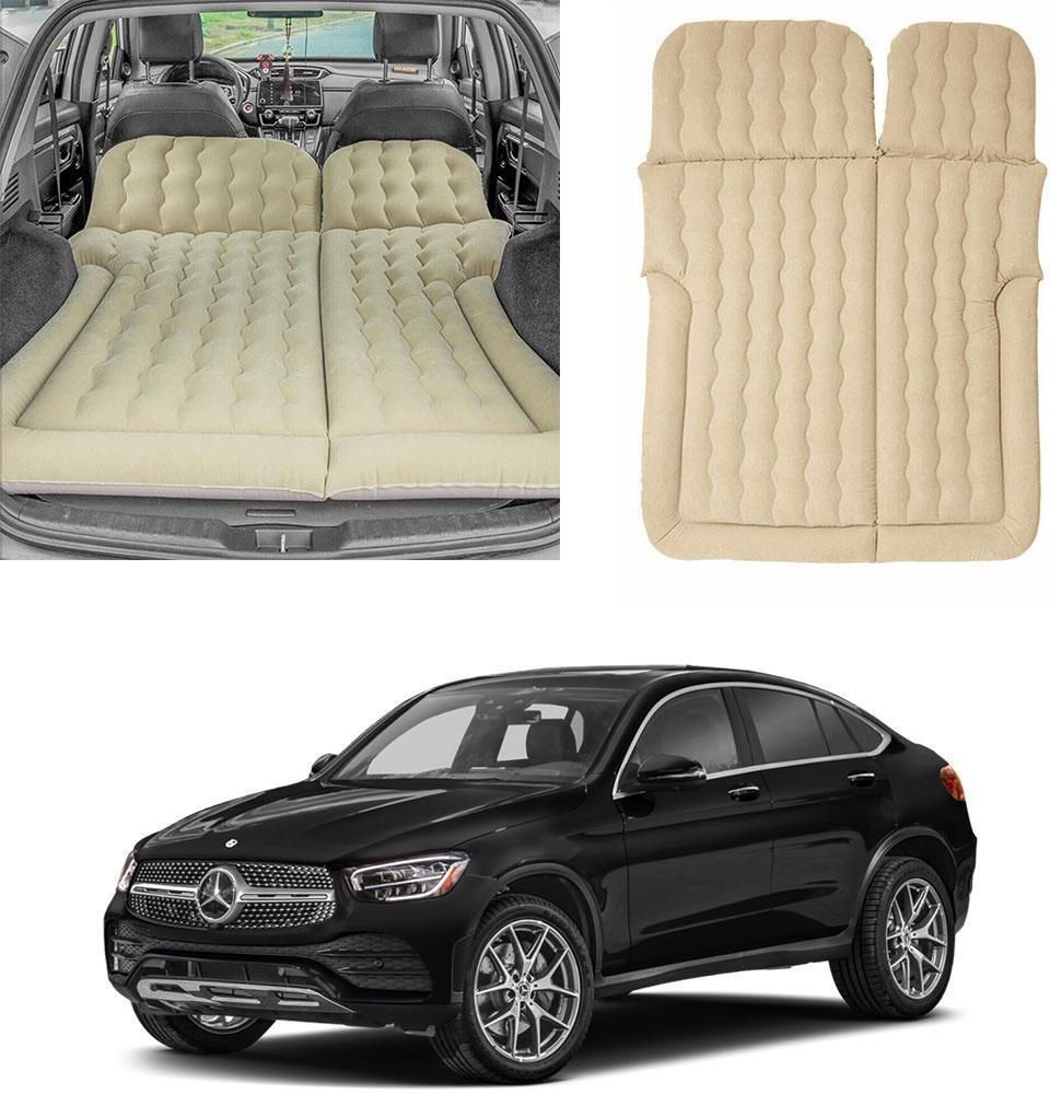 Multifunctional Car Inflatable Bed Air Mattress SUV For Mercedes Benz GLC Beige Car Inflatable Bed-image-2