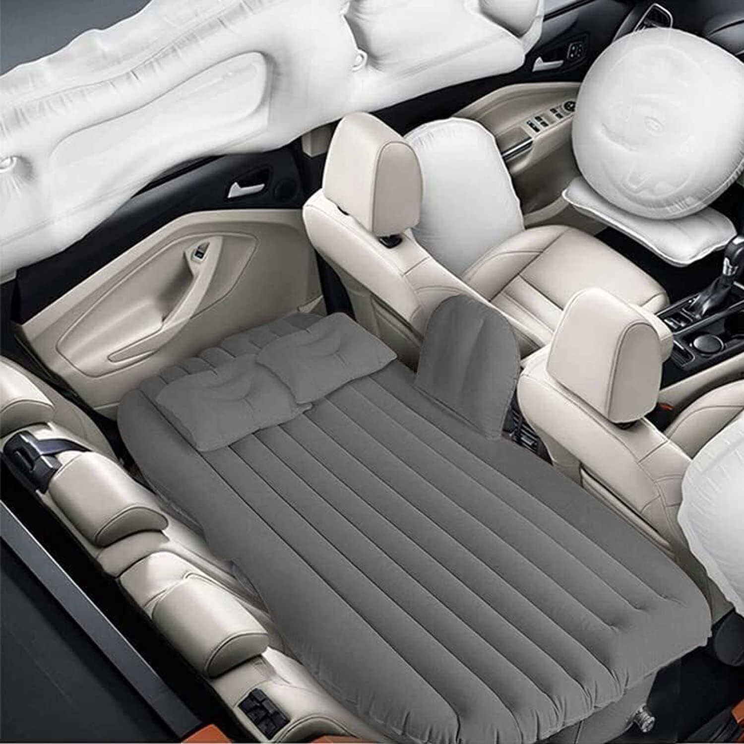 Car Bed 5 in 1 Air Sofa Multipurpose Matress Airbed Overnighter Car Inflatable Bed