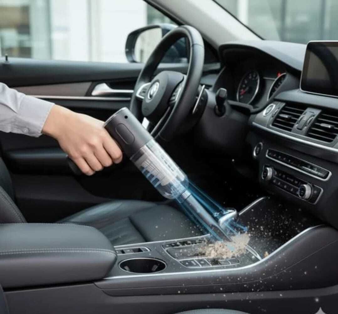 tulsienterprise Rudra 3-in-1 Portable Car Vacuum Cleaner RUDRA Powerful Vacuum for Dust collection Vehicle Interior Cleaner-picture-12