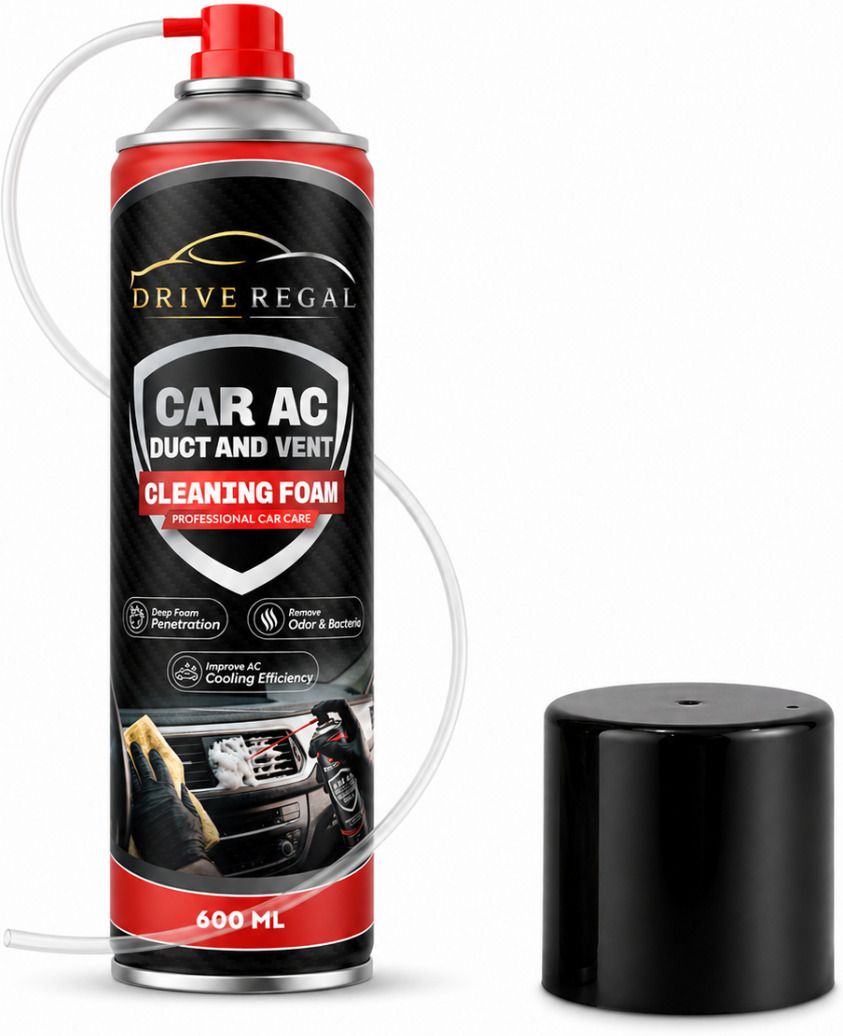 drive regal Car AC Cleaner Spray | Car AC Vent Cleaner Spray for Dust & Odor Removal 02 Vehicle Interior Cleaner-picture-21