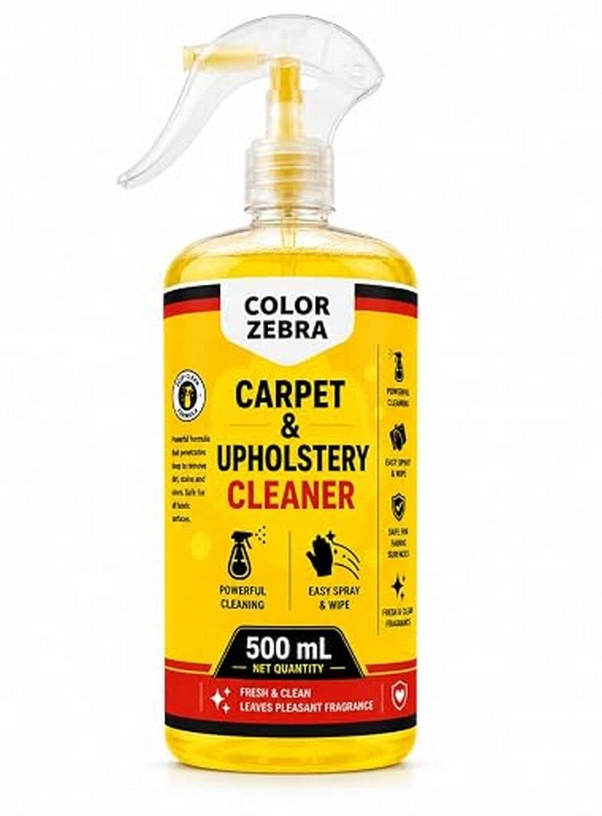 Carpet & Upholstery Cleaner 500 mL | Deep Fabric Cleaning B0H7XM55KV Vehicle Interior Cleaner-image-1