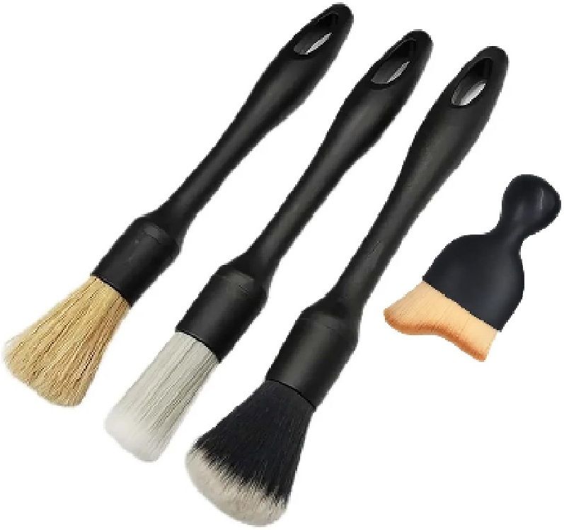 holy delight car detailing brush setcar vent cleaner Car Detailing Brush Set - 4-Piece Kit for Interior & Exterior Cleaning Vehicle Interior Cleaner-picture-14