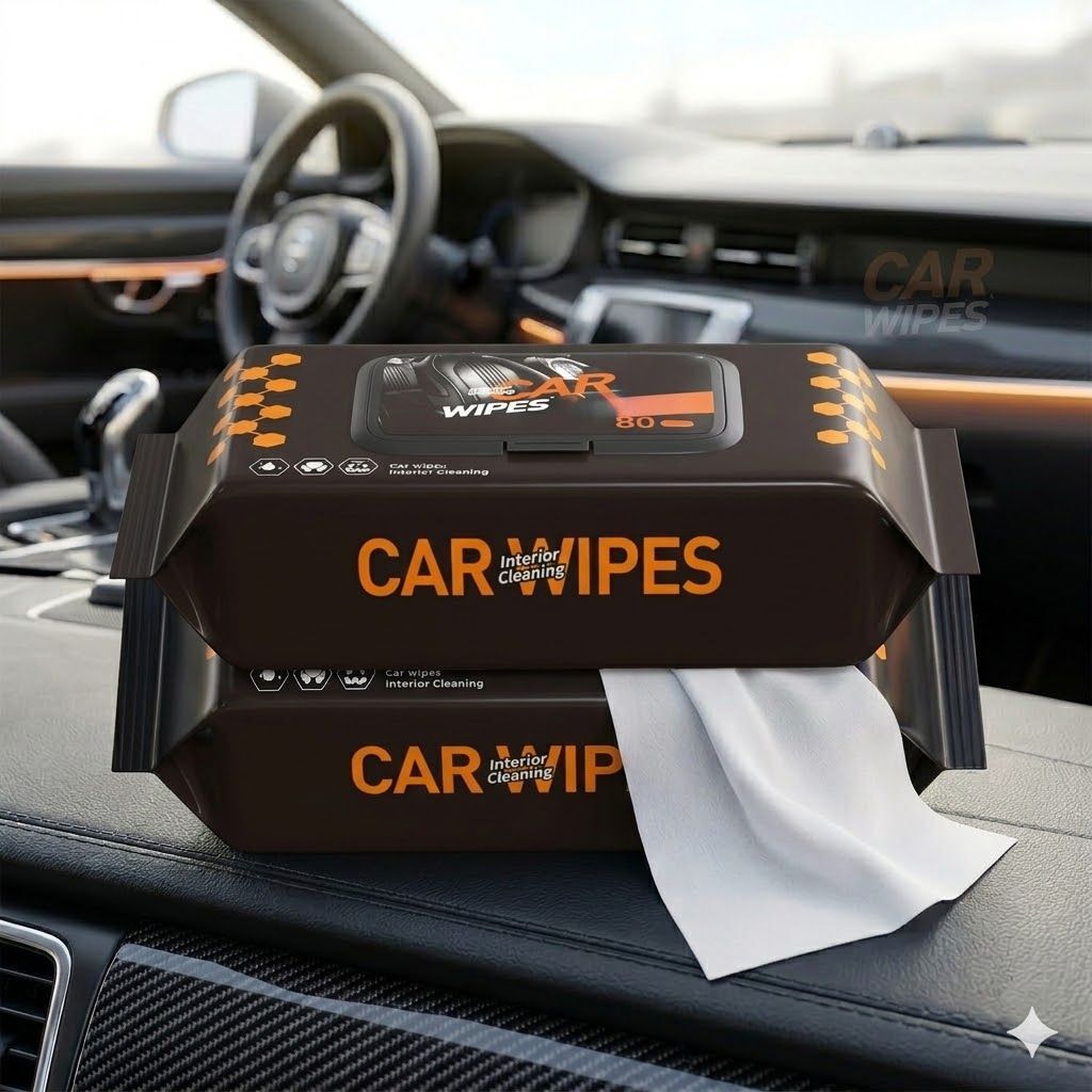 Car Dashboard Cleaning Wipes - Anti-Static Dust & Dirt Remover Pack (160 Wipes) Car Dashboard Cleaning Wipes - Anti-Static Dust & Dirt Remover Pack (160 Wipes) Vehicle Interior Cleaner-image-35