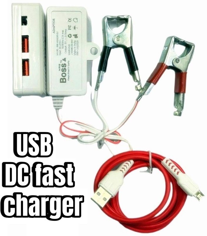balrama 5 Volt 3.1 Amp USB Mobile Charger 12V DC Smartphones Fast DC Charger Data Cable DC USB Mobile Charger. Charge the Mobile by Connecting any 12 Volt Battery-picture-3