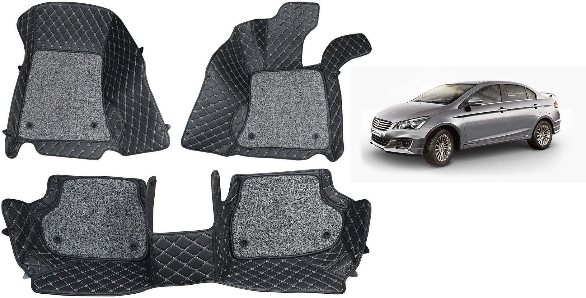 genfrid Leatherite 7D Mat For Maruti Suzuki Ciaz-picture-5
