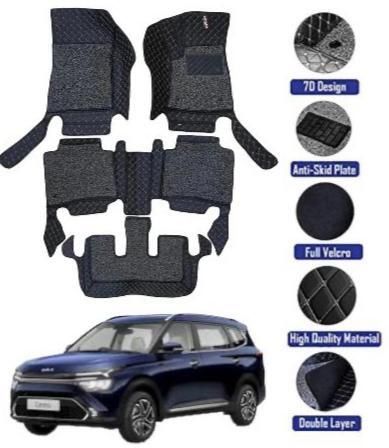 Leatherite 7D Mat ForKia Carens (7 Seater)-image-11