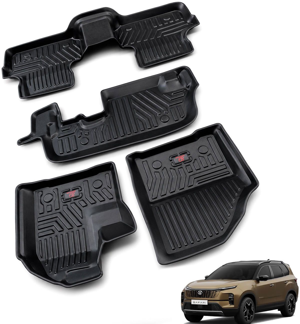 auto pearl TPV Tray Mat For Tata Safari Manual-picture-19
