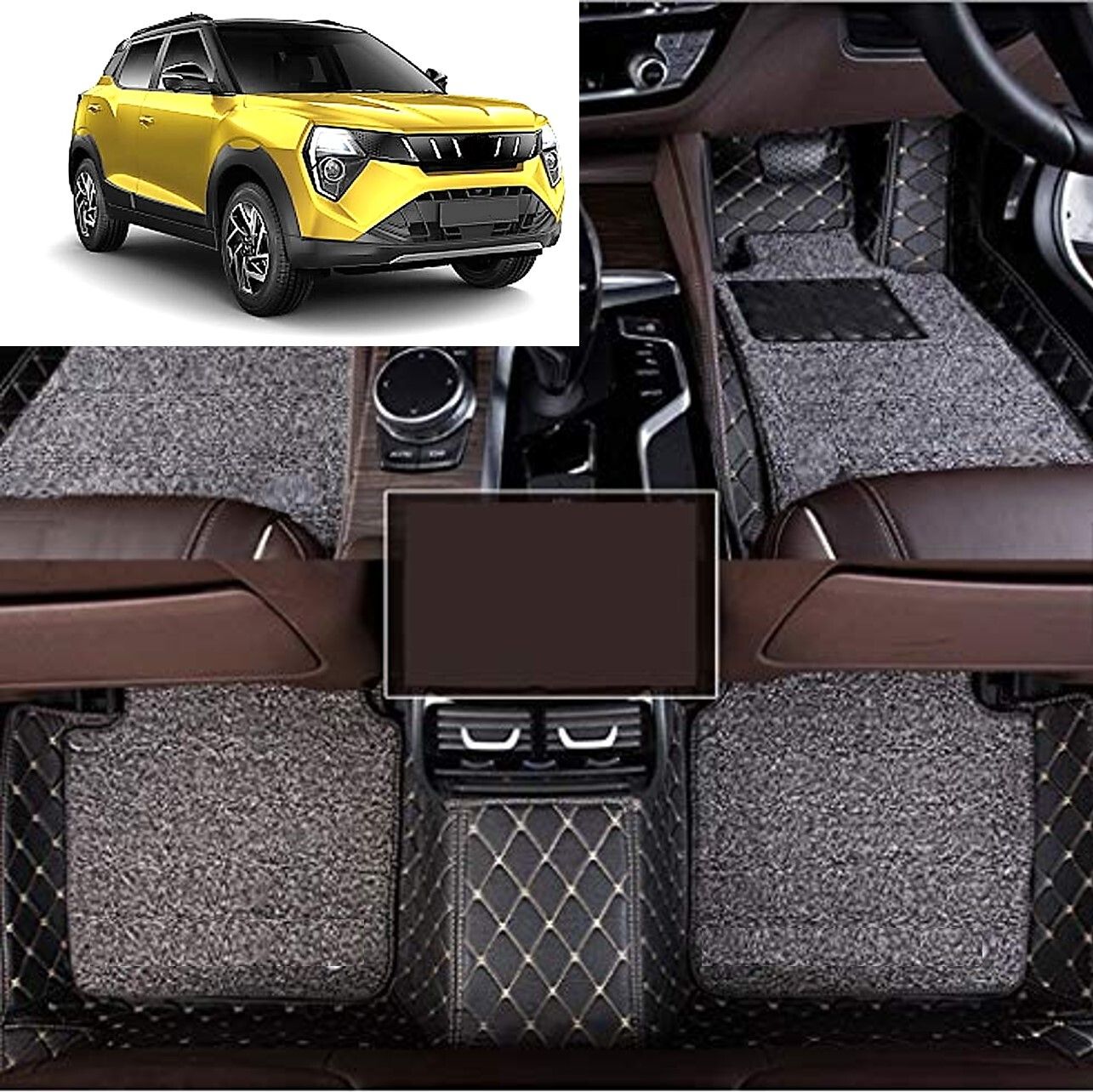 Leatherite 7D Mat For Mahindra XUV 3XO