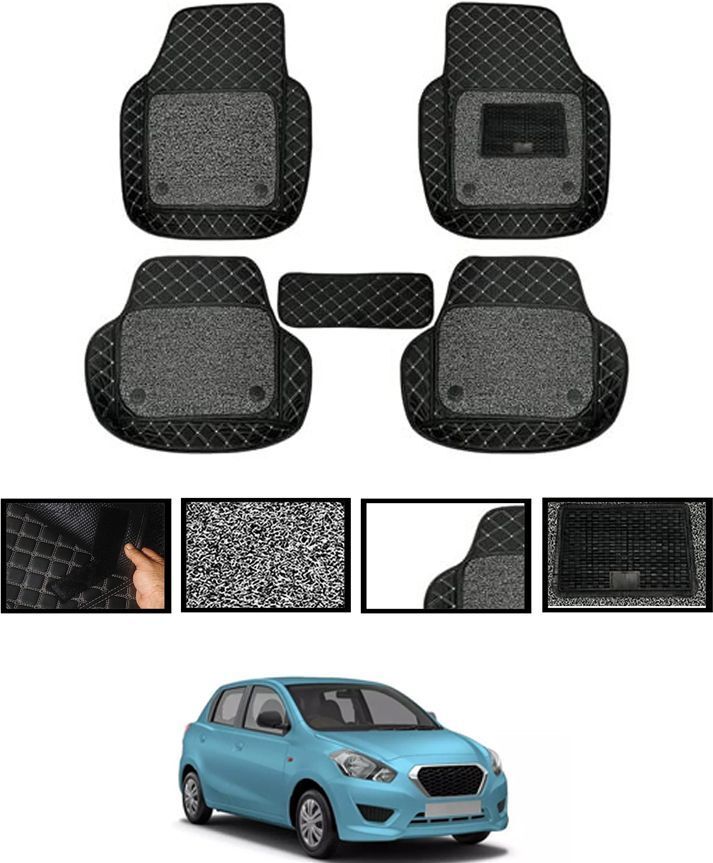 Leatherite 7D Mat For Datsun Go-image-13